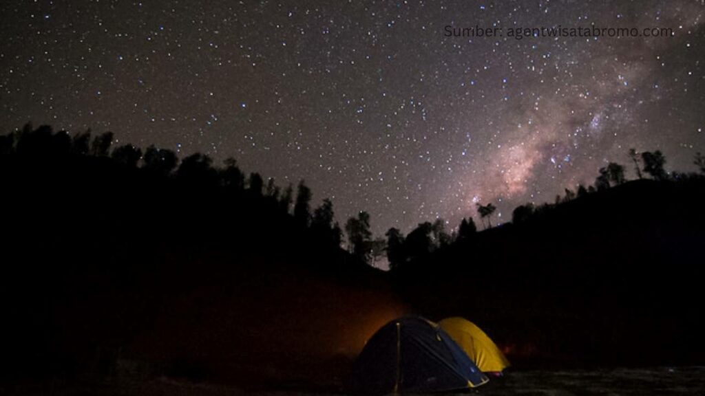 Milky Way, Stargazing, Ranu Kumbolo, Bromo, Taman Nasional Bromo Tengger Semeru, Night Sky, Camping