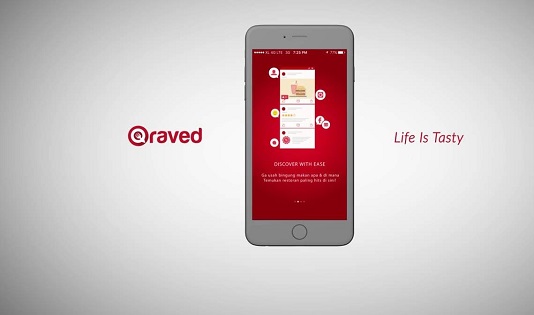 Qraved jadi salah satu aplikasi kuliner ternama di Indonesia.