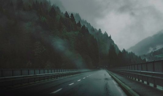 Road trip di musim hujan