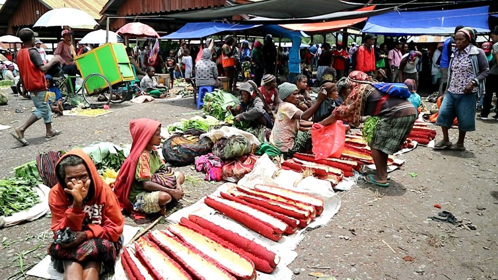 Pasar Jibama merupakan salah satu pasar yang wajib dikunjungi Kawanjo di Wamena
