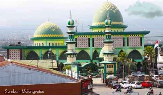 Masjid Unik di Kota Malang, Benarkah Ada yang Dibangun Jin?