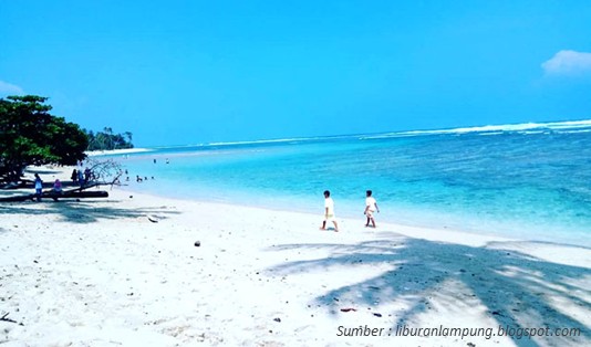 Wisata alam Pantai Walur di Pesisir Barat Lampung