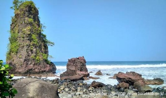 Rekomendasi Pantai di Pesisir Barat Lampung Pantai Batu Tihang