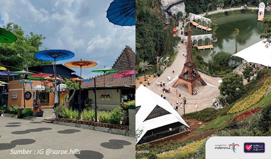 Rekomendasi Wisata di Bandung Murah Seperti Luar Negeri Sarae Hills