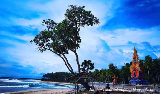 Rrekomendasi Pantai di Pesisir Barat Lampung Pantai Melasti