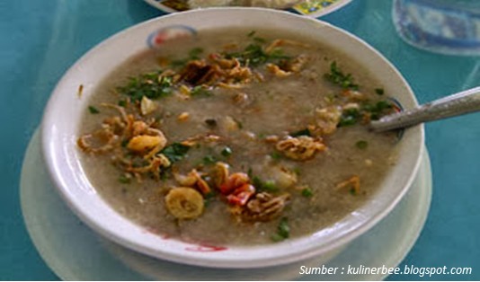 Kuliner Khas Aceh Bubur kanji rumbi