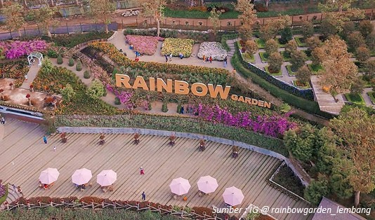 Rainbow garden Bandung Jawa Barat 2022