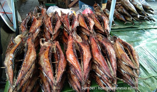 Ikan fufu makanan khas Halmahera