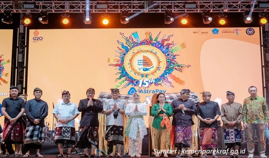 Kegiatan di dalam Sanur Village Festival 2022