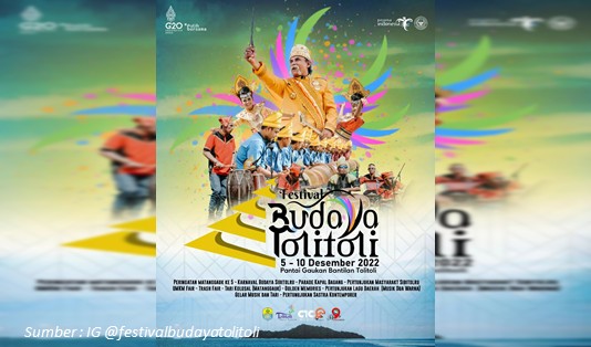 Keunikan Festival Budaya Tolitoli 2022