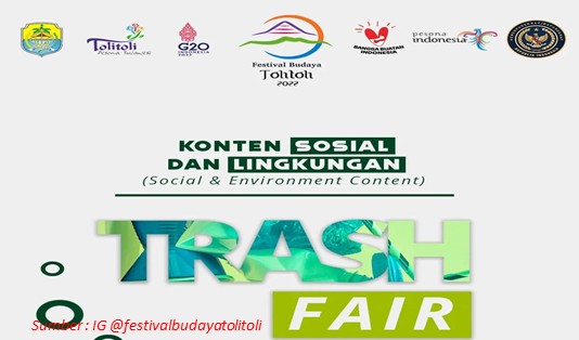 Ragam Produk dan Inovasi Sampah Trash Fair Festival Budaya Tolitoli 2022