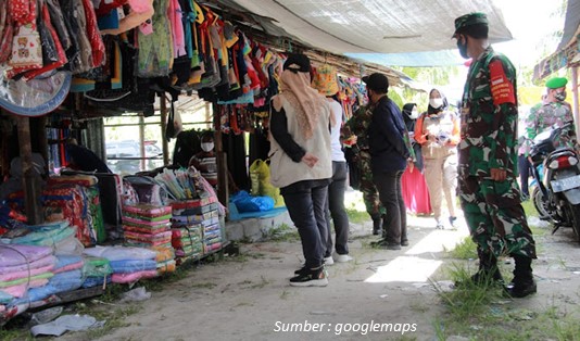 Pasar Tangkiling di Palangkaraya