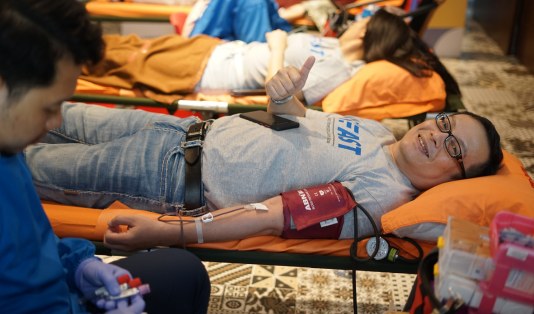 Aksi Sosial Donor Darah SF Capital