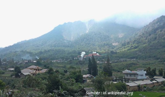 Jalur Pendakian Gunung Sibayak