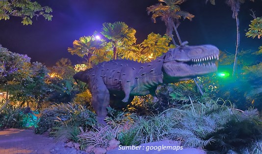 Taman Dinosaurus Malang Night Paradise