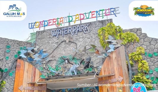 Wonderland Adventure Waterpark, Wisata di Dekat Stasiun Kereta Cepat Jakarta-Bandung