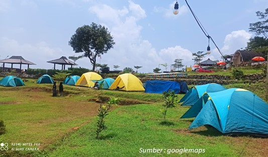 Camping ground dan penginapan Side land Kaduela