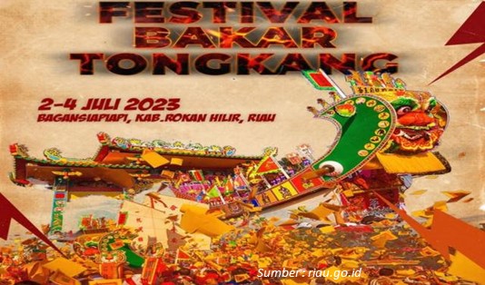 Event Budaya di Pulau Sumatra, Festival Bakar Tongkang