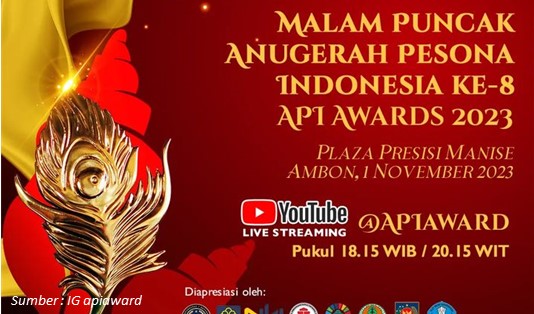 Malam Puncak Anugerah Pesona Indonesia 2023
