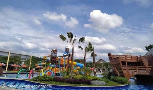 Playground Margacinta Park yang Seru