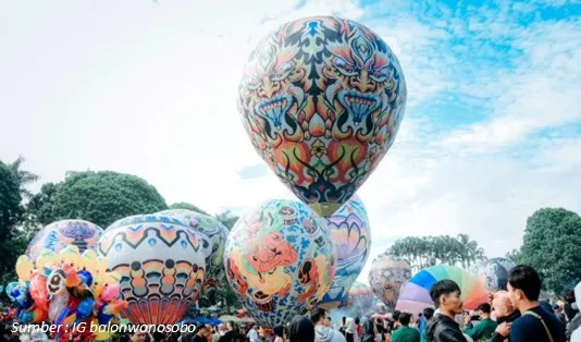 Festival Balon Udara Wonosobo 2024