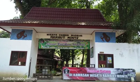 Lokasi Wisata Rambut Monte