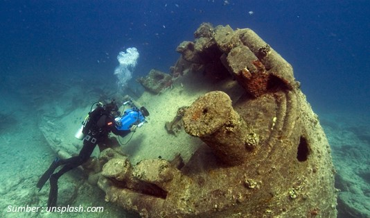 Rekomendasi Tempat Wreck Diving