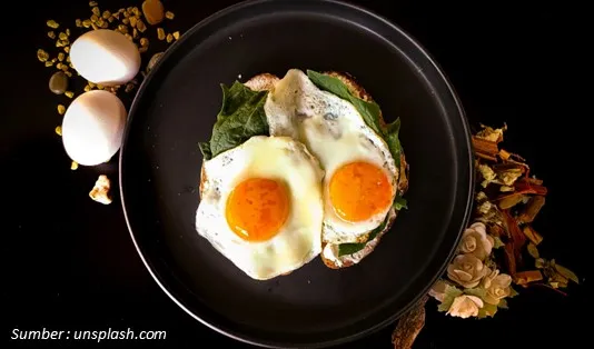 Sumber Makanan Kaya Zinc Telur