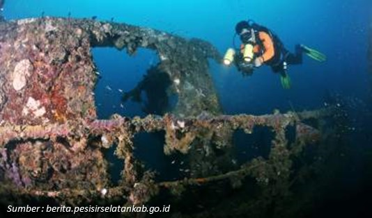 Tempat Wreck Diving di Indonesia MV Boelongan Wreck