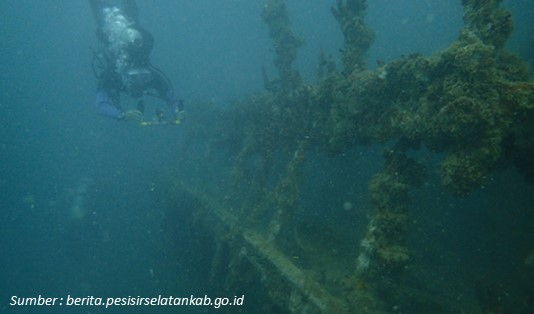 Tempat Wreck Diving di Indonesia