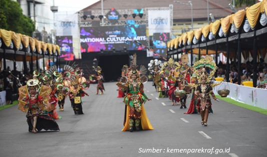 Defile Jember Fashion Carnaval 2024