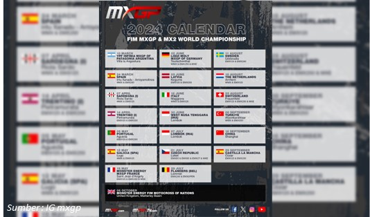 Jadwal Motocross 2024 Indonesia