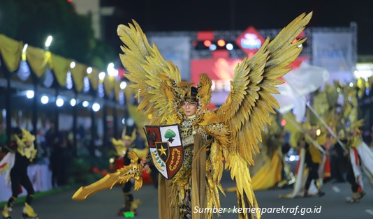 Pelaksanaan Jember Fashion Carnaval 2024