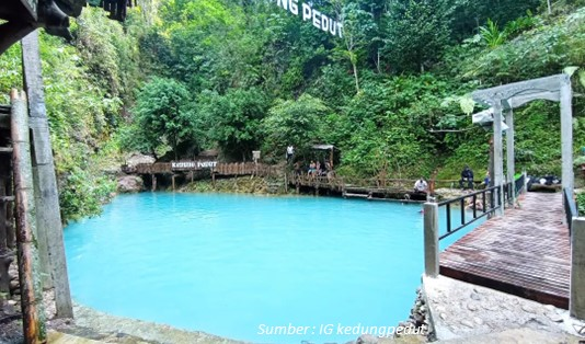 Keindahan Alam Air Terjun Kedung Pedut Yogyakarta