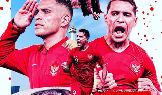 Pemain Naturalisasi Tanpa Darah Indonesia Beto Goncalves