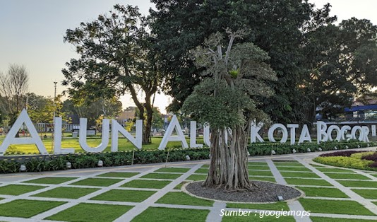 Tempat Hits dekat Stasiun Bogor Alun-alun Kota Bogor