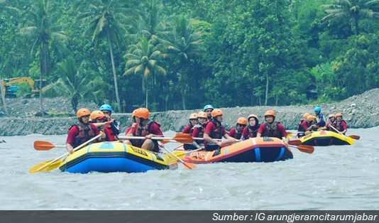 Lokasi Arung Jeram Sungai Citarum