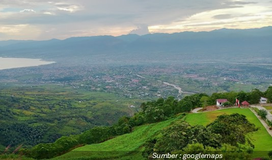 Lokasi Paralayang Pegunungan Matantimali