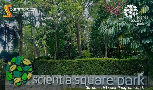 Lokasi Scientia Square Park