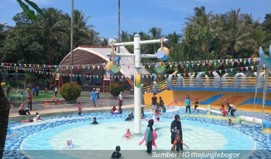 Lokasi Wisata The Jungle Waterpark Bogor