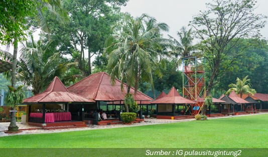 Taman Wisata Situ Gintung Tempat Family Gathering Instagramable di Jabodetabek