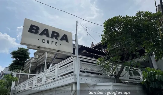 Bara Café Cafe Instagramable Dekat Masjid Agung Surabaya