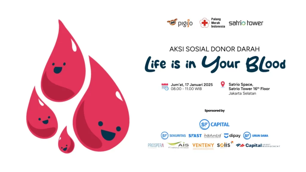 Aksi Sosial Donor Darah, SF Capital, Pigijo, Aksi Sosial Donor Darah SF Capital dan Pigijo, Donor Darah